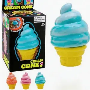 Colorful Ice Cream Gummies, Soft Tpr Squeeze Toy, Perfect for Daily Play and Relaxation, Fun and Engaging Kids' Toy