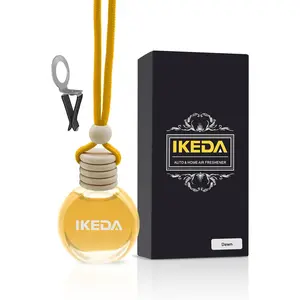 Ikeda Car Air Freshener: Hanging Car Smell Air Freshener |   10ml Hanging Car Perfume |   Long Lasting Fragrance |   Strong Scents Diffuser for Auto Home (Hami-melon)