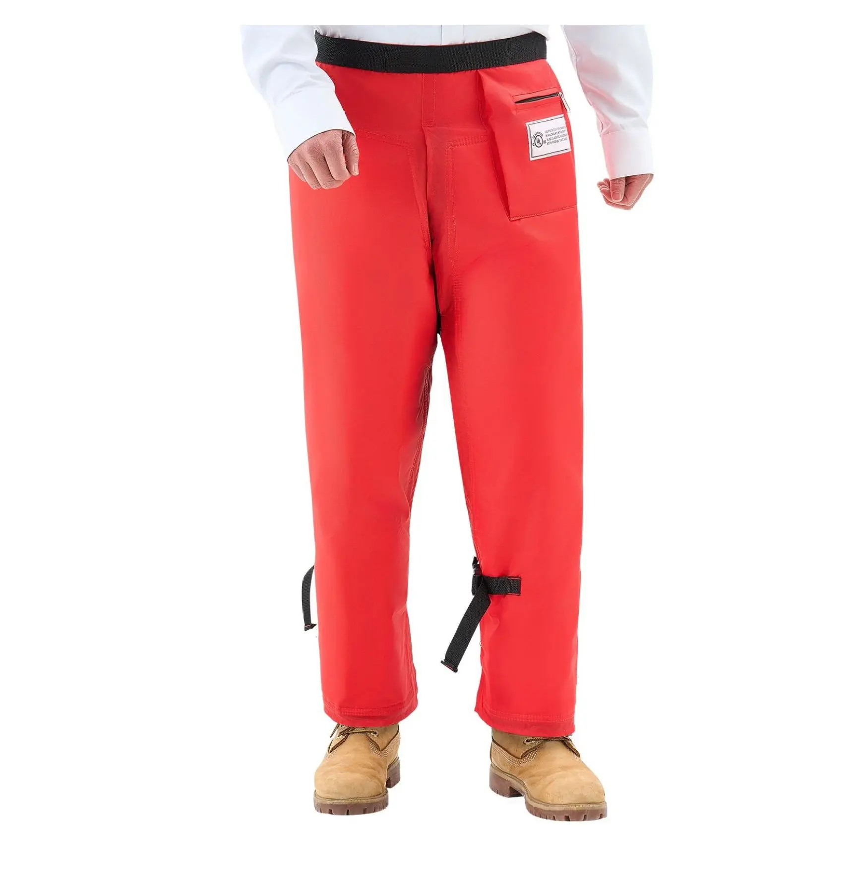 Chainsaw Chaps Apron Style, Class C, 8 Layer Protective Gear, Adjustable Belt, Saw Safety Pants for Men/Women, Logger Equipment, Small Small: 33-34 inch