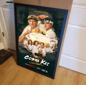 Cobra Kai season 6 Part 1 July 18 2024 Movie Home Decor Poster