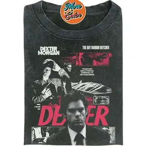 The Dexter TShirt, Funny Dexter Movie Shirt, Morgan Graphic 90s Tee, Bay Harbor Butcher Shirt, Unisex T-shirt, Trending Shirt