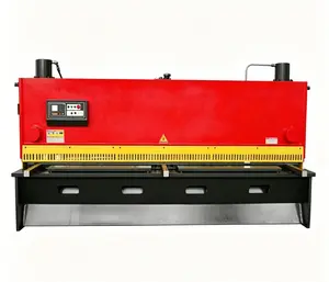 QC11K Hydraulic Cutter Guillotine Shearing Machine 3200mm, CNC Shearing Machine with Estun 21s Controller