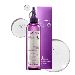 Dr. Groot Scalp Revitalizing Solution Scalp Exfoliating Detox Water - Gentle Exfoliation with AHA PHA LHA, Rosemary Oil, Menthol, Niacinamide for All Scalp Types