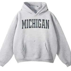 Michigan Hoodie, Vintage Oversized Sweatshirt for Men and Women, Classic Cotton Pullover, Retro Collegiate Graphic, Warm Gift, Streetwear Style graphic cotton hoodie