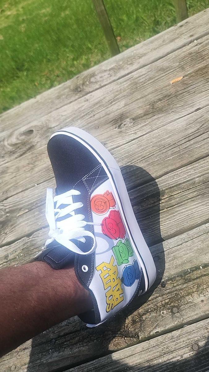 Item: 11M/12W, BLACK/WHITE/YELLOW