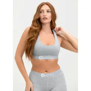 Modal - Light Heather - Light Heather | Womens Sports Bra