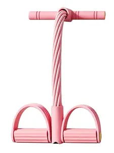[Buy 1 Get 1 Free] Multifunction Pedal Resistance Band + Bonus 8-Shaped Pull Rope, Full-Body Home Workout Equipment for Sit-Up, Yoga & Core Training