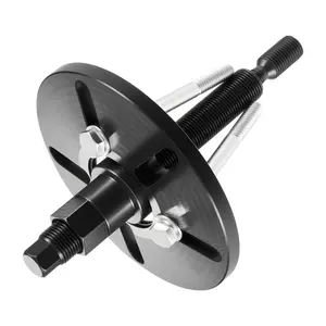 Heavy-Duty Steel Harmonic Balancer Puller Kit - Quick-Swap Tool for Flywheel, Crankshaft Removal in Automotive & Motorcycle Repair Assembly Disassembly