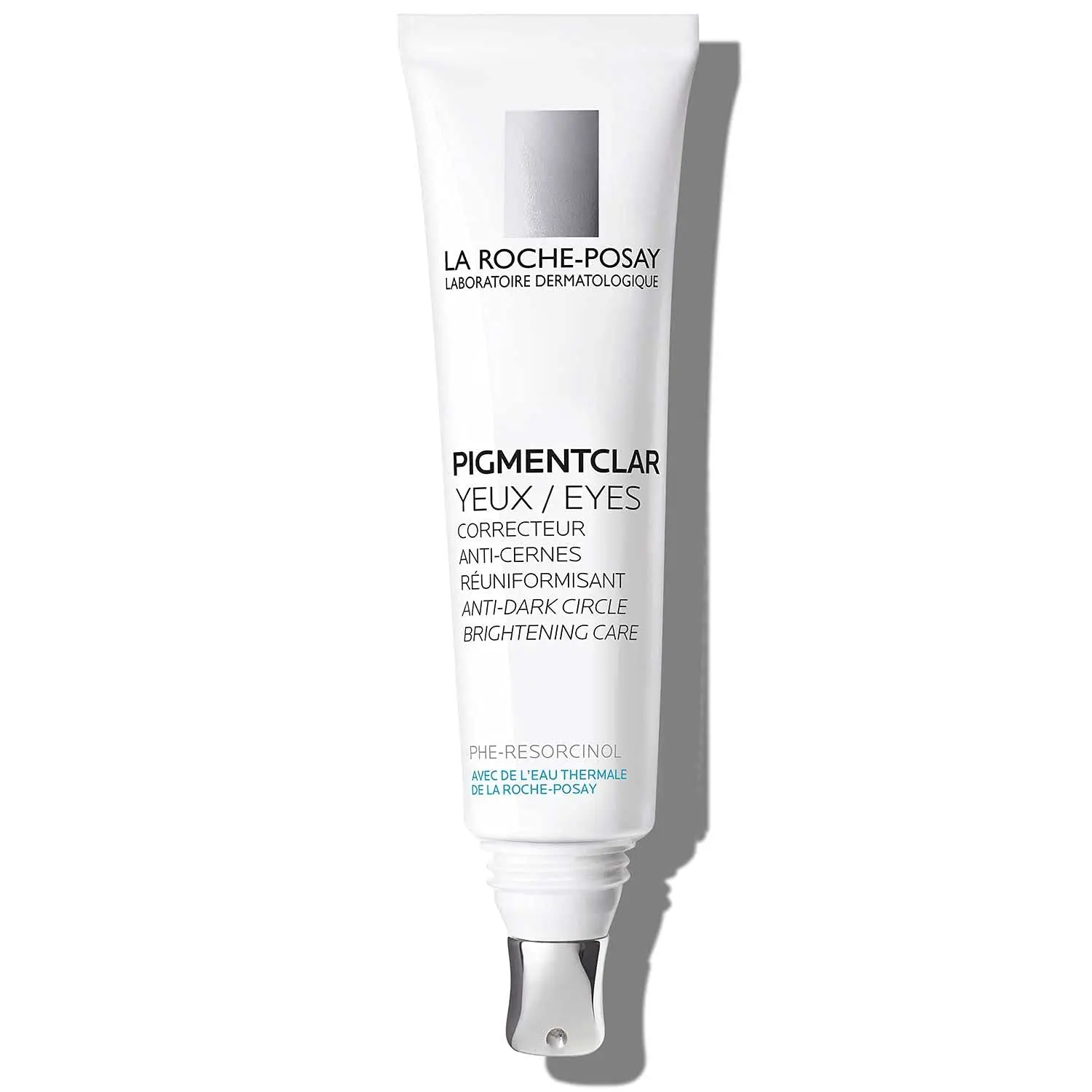 La Roche-Posay Pigmentclar Eye Cream with Caffeine for Dark Circles, 0.5oz |   Caffiene eye cream that brightens the under eye area and helps target dark circles. Suitable for daily use.