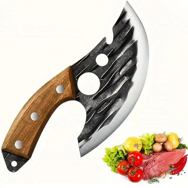 Stainless Steel Bone Cutter, 1 Count Durable Forged Bone Cutter, Multipurpose Precision Cutting Knife for Home Kitchen Dining Room Picnic