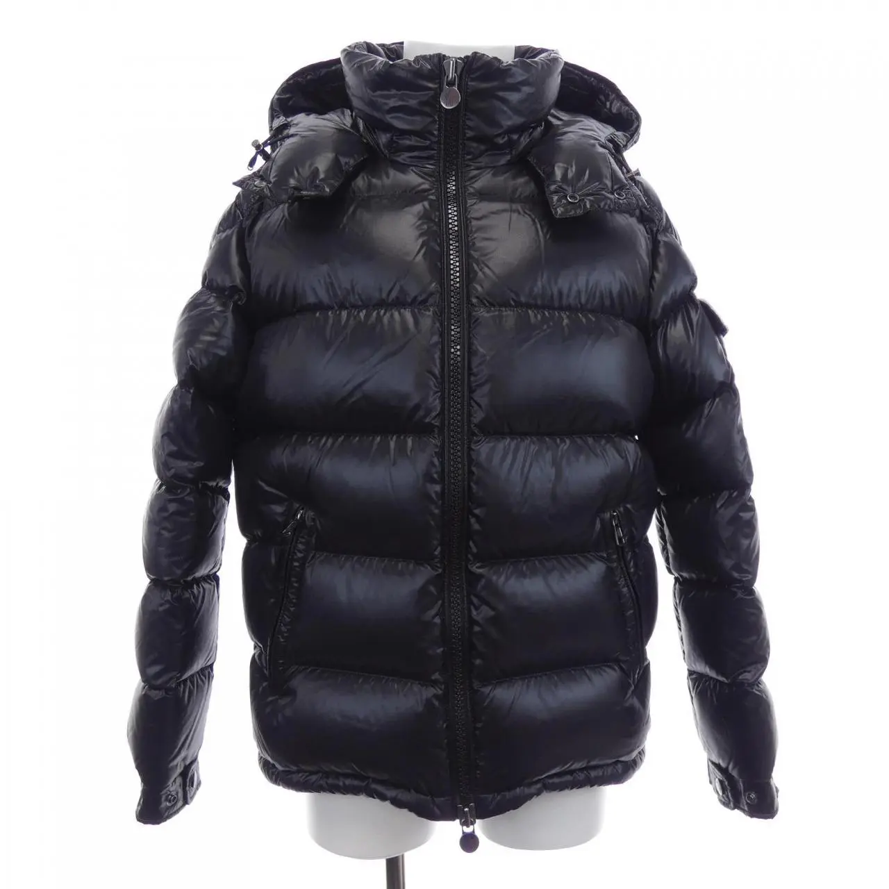 Pre-owned MONCLER Nylon Small Leather Goods MAYA Down Jacket
