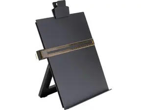 Easel Document Holders,Adjustable,10-3/8"x2-1/4"x12-1/2",BK