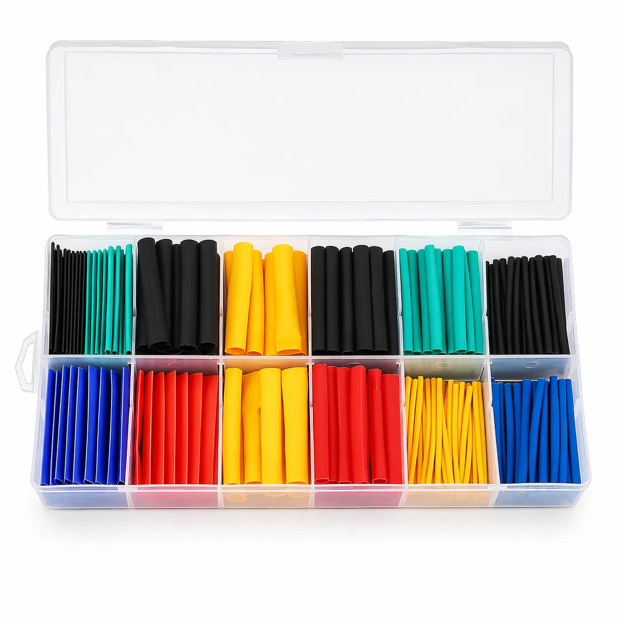 Heat Shrink Tubing Kit -Marine Grade Shrink Wrap, Industrial Heat Shrink Tubing Flame Retardant for Automotive/Marine/Electronics w/Storage Case 280 pcs Simply Use It With A Lighter