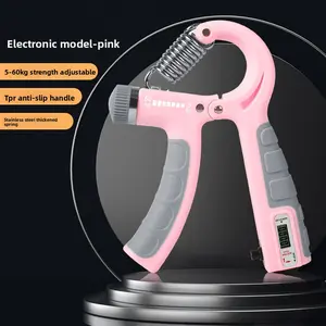 Counting hand gripper, men's arm strength training equipment, rehabilitation training exerciser, five-finger hand gripper for cross-border sales