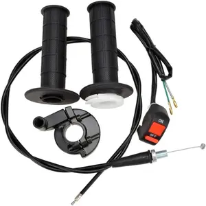 7/8" 22mm Twist Throttle Cable Handle Kit For Predator 196cc,212cc,6.5hp,Coleman CT200U,CT200U-EX,BT200X,Baja Warrior,MB200,79cc,100cc,CT100U,CC100X,Doodle Bug,DB30,Motovox Mini Bike,Go Kart