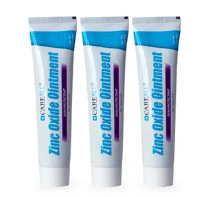 CareAll Zinc Oxide 20% Skin Protectant Barrier Ointment 2 oz (3 Pack),