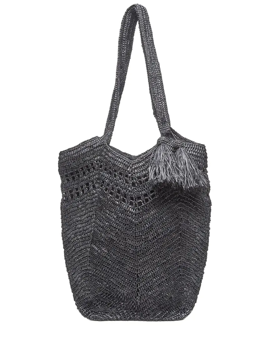 Mar Y Sol Gianna Raffia Tote