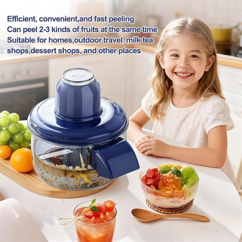 Electric peeler, automatic peeling tool, rechargeable home commercial outdoor smart peeler, suitable for grapes, garlic, tomatoes, potatoes,Type-C charging, kitchen gadgets, cherries, easy to clean, quick peeling Electric peeler, automatic peeling tool, rechargeable home commercial outdoor smart peeler, suitable for grapes, garlic, tomatoes, potatoes,Type-C charging, kitchen gadgets, cherries, easy to clean, quick peeling