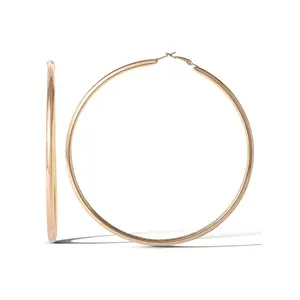 Large 3.75" Hoop Earring