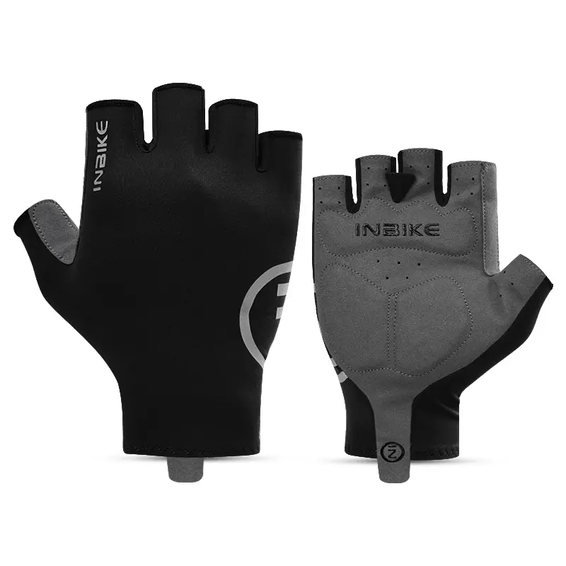 INBIKE Professional Unisex Anti-Skid Performance Biker Half-Finger Sports Gloves - Shock-Absorbing Padded, Breathable All-Season Biking Equipment for MTB, Road Riding (S-XL), Anti-Skid Sports Gloves, Biker Sports Gloves