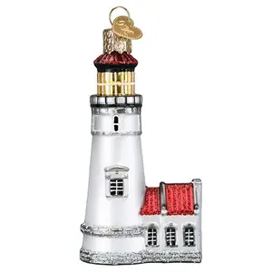 Old World Christmas Heceta Head Lighthouse Glassblown Ornament