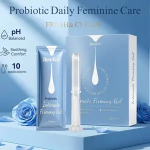 Beuifvo pH Balanced Probiotic Feminine Gel for Daily Care | Freshness & Gentle Cleanse | Soothes Discomfort & Discharge Concerns