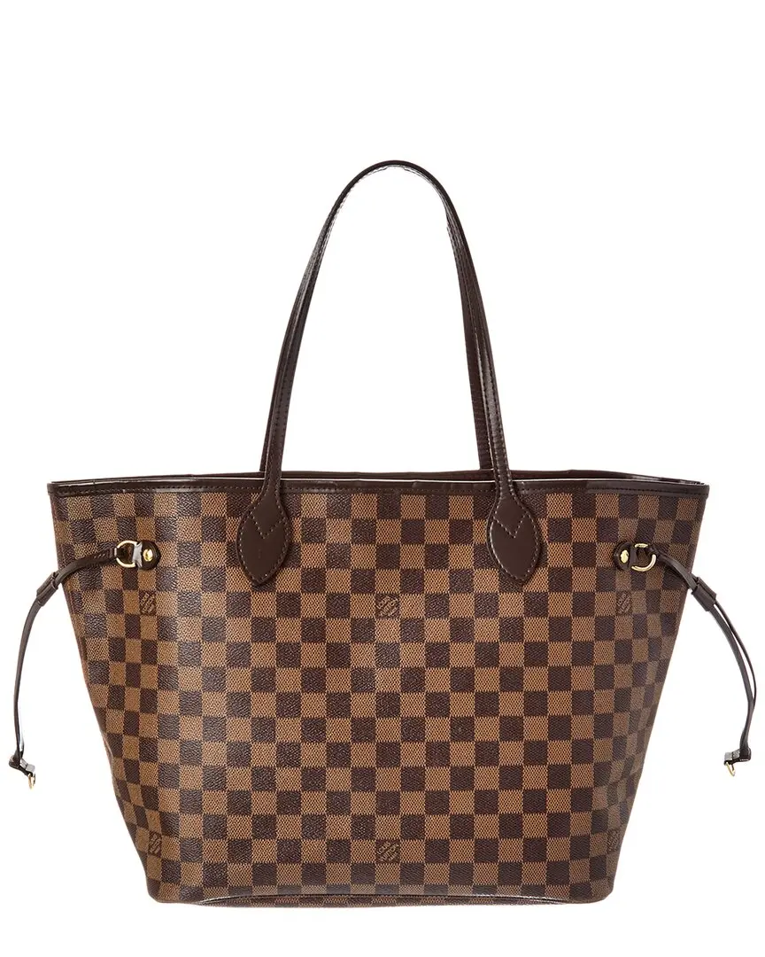 Louis Vuitton Brown Damier Ebene Neverfull MM (Authentic Pre-Loved)