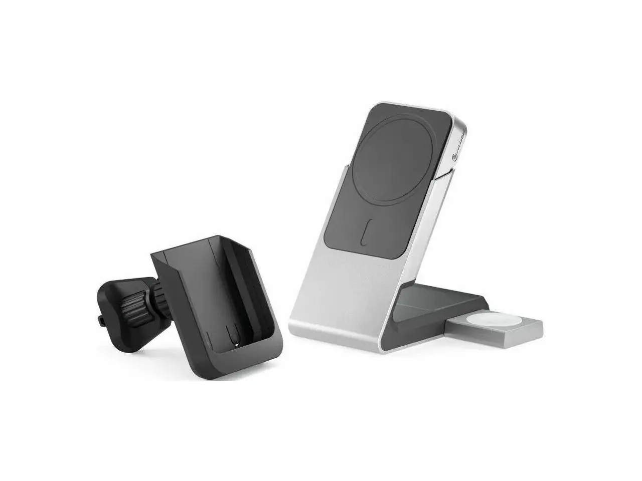 Alogic Charging Kit - Matrix MagSafe 3-in-1 Car & Power Bank Combo - Black - M31CPBCBK-G