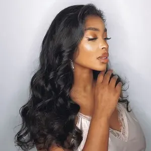 Uniky Hair Glueless Wigs Human Hair Pre Plucked Pre Cut 7x5 HD Lace Closure Wigs Human Hair 200 Density Wear Go Glueless Body Wave Lace Front Wig For Black Woman
