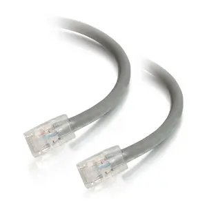 C2G 24959 1ft (0.3m) Cat5e Non-Booted Unshielded UTP Ethernet Network Patch Cable - Gray