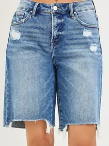 RISEN Tummy Control Slouchy Bermuda Shorts