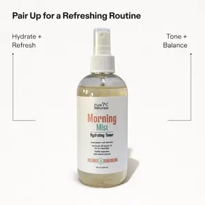 Morning Mist Hydrating Toner | Pore Refining, Balancing & Hydrating Face Toner for Clear, Glowing Skin