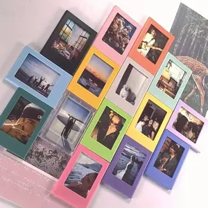 10 Pcs 3 Inch Magnetic Photo Frame Fridge Magnets, Fun Mini Magnetic Picture Frames for Fujifilm Instax Film, Photo Display for Home Memory, Boho Rectangular Frames for Room, Living Room & Office Decor, Christmas & New Year Gifts