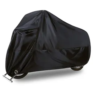 Motorcycle cover, motorcycle jacket, black motorcycle cover, sun-proof and waterproof polyester