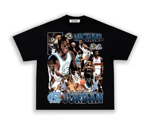 Michaeljordanunc Unisex Tshirt, Retro Shirt, Graphic Tee