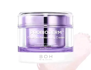 BIOHEAL BOH Probioderm Collagen Remodeling Cream 1.69 fl oz 50 ml with 150,000 Collagen Capsules for Hydration and Pore Refinement