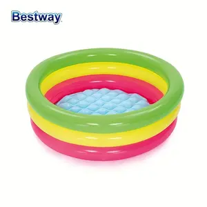 1 color inflatable swimming pool, family swimming pool, seasonal fun swimming pool, backyard circular swimming pool, outdoor/indoor/garden/backyard shallow pool, summer water party.