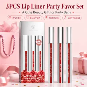 Peel-Off Lip Liner Trio | Waterproof, Transfer-Resistant & Easy to Apply! Get Clean, Crisp Lip Edges That Last All Day. Trendy TikTok Lip Hack for Instant Shape & Color. A Must-Have Beauty Tool for Any Makeup Lover! #ViralBeauty