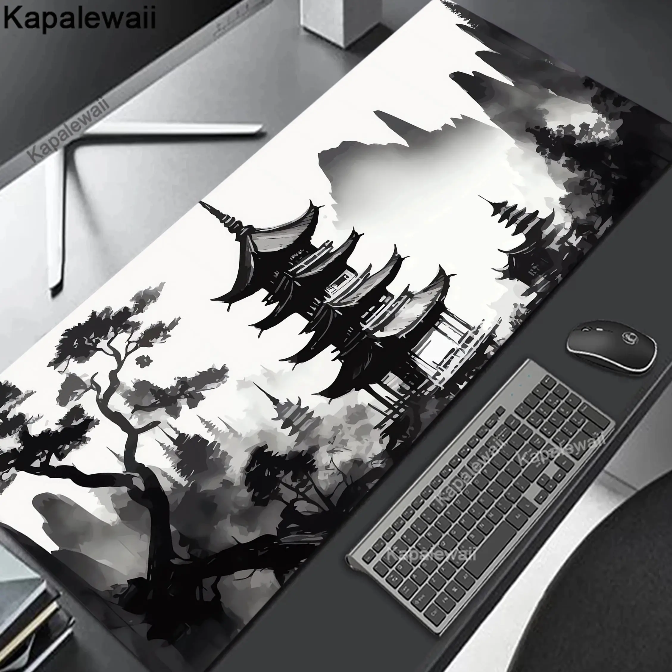 Large Mousepad Mountain Game Mouse Pad Gamer Mouse Mat Gaming Accessories Keyboard Pads Speed Desk Mat 900x400 Keyboard Mousepad