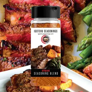Steak, Igotchu Seasonings— Flavorful Spice Blend Onion Garlic