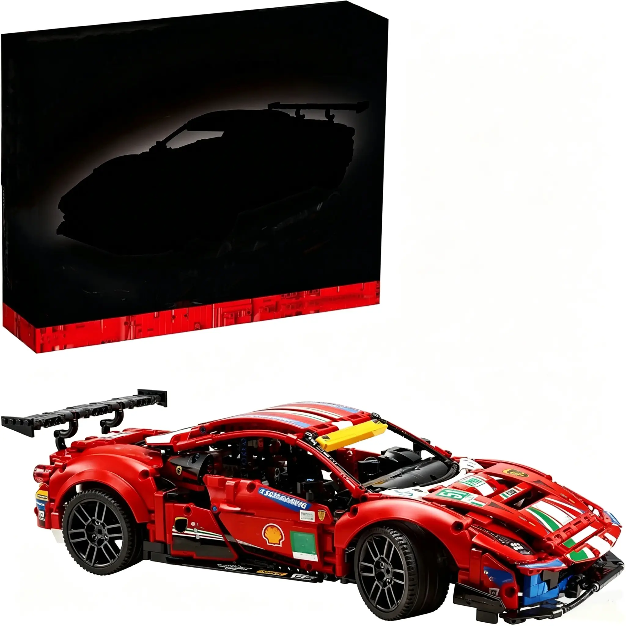 1677 Pieces Building Toys for Boys & Girls, Ages 14+, Toy Car for Display for Bedroom or Book Shelf, 882 pieces, Gifts for for Adults to Build