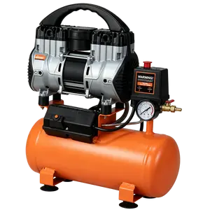 Quiet Low Noise Oil Free Air Compressor, Mini Portable Electric Air Compressor Low Noise for Home, Inflator, Small Pneumatic Tools