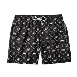 Georgia Bulldogs Men's Palm Set Trunks