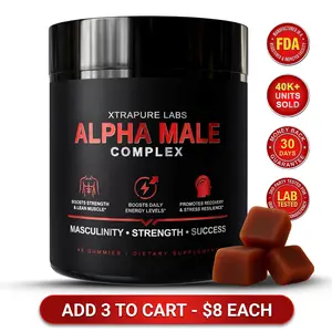 Alpha Male Complex | High-Potency Men's Health Formula | Tongkat Ali, Shilajit, Turkesterone & More