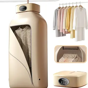 Portable Clothes Dryer Compact Design Mini Dryer with Timer Function, Ideal for Apartments, Dorms, RVs Travel - Includes Drying Bags for Delicate Clothes, Underwear Small Laundry Gentle Yet Efficient Drying with Strong Ventilation, for Home On the Go Use