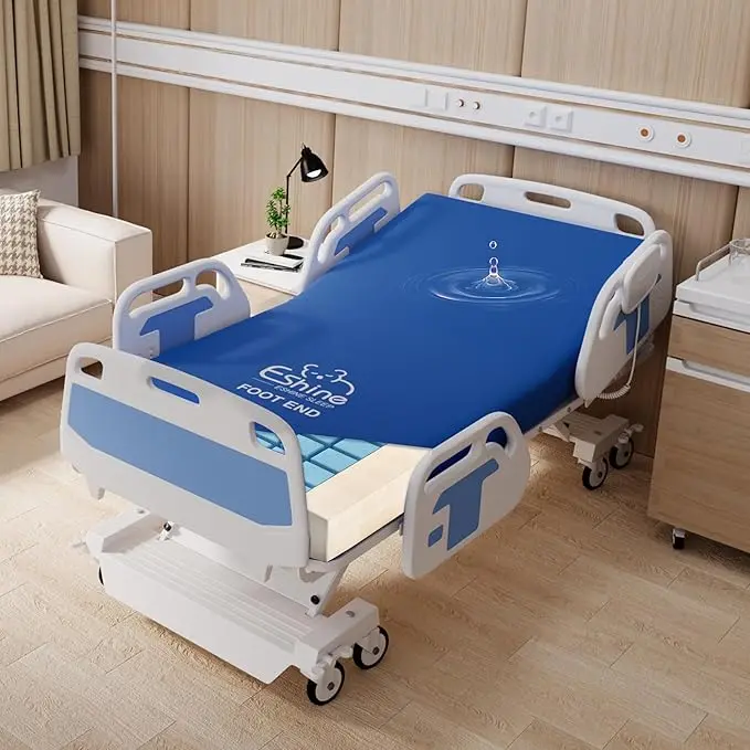 ESHINE Soft Hospital Bed Mattress - Medical Bed Mattress with Waterproof Cover, Home Care Memory Foam Mattress 80'' x 36'' x 6'', Maximum Weight