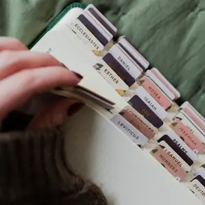 Magnolia Floral Bible Tabs
