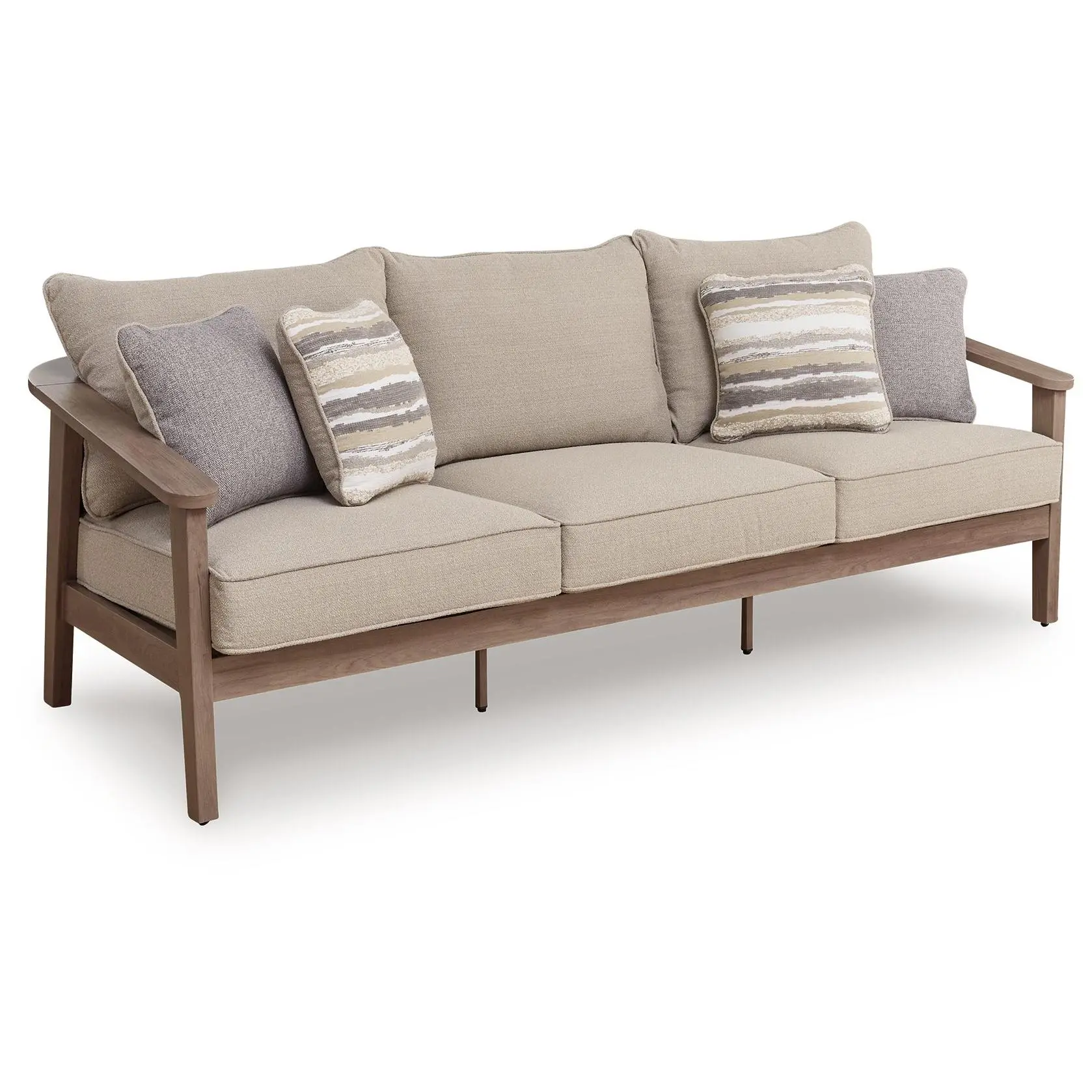 Harmony Headlands - Sofa With Cushion - Natural / Gray