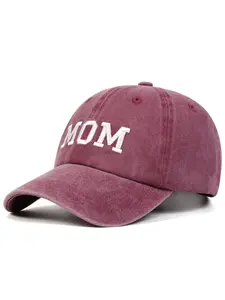 Unisex Dad Mom Baseball Cap, Adjustable Woven Fabric Sun Protection Hat, Casual Fitted Design for Spring & Fall Outdoor Activities Funny Dad Hat