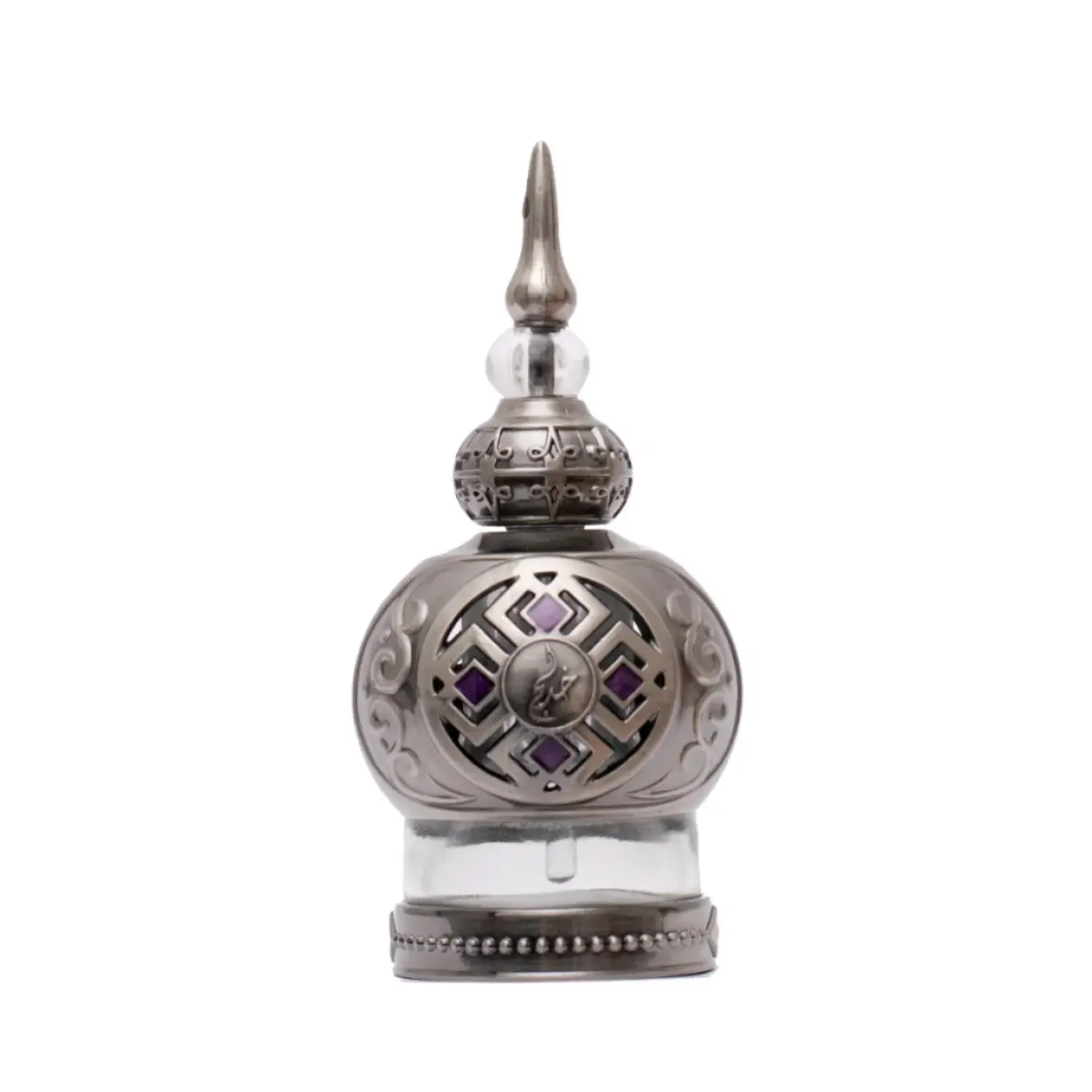 Khadlaj Shamookh Silver Concentrated Perfume Oil for Unisex, 0.67 Oz